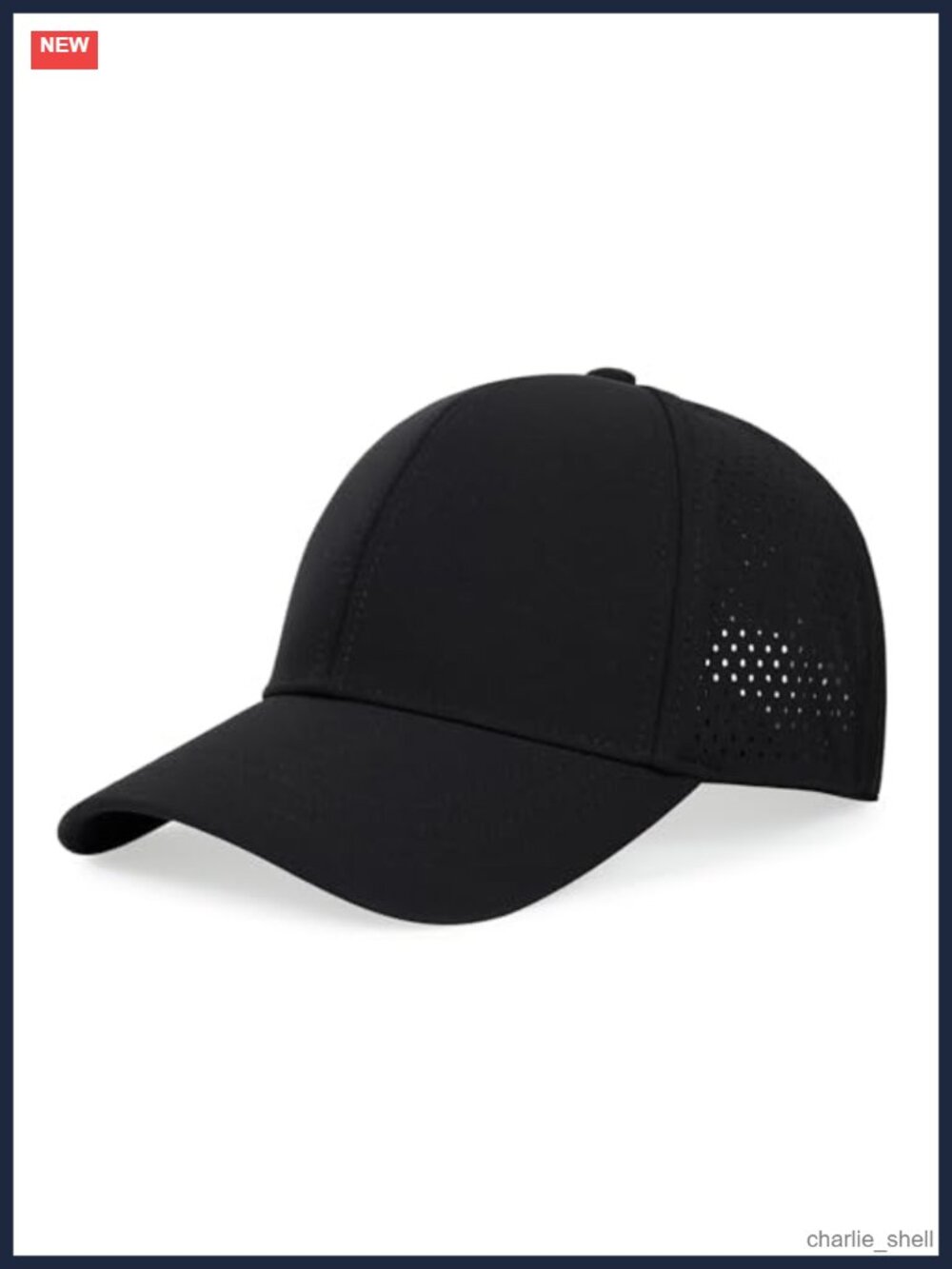 Quick Dry Baseball Cap Mesh Snapback UPF 50+ Golf Hat Adjustable Unisex